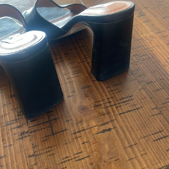 NA-KD Flared Heel Leather Mules - Picture 8 of 9